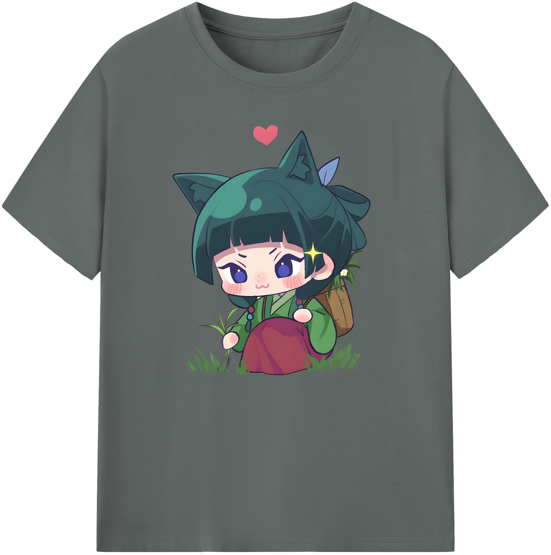 （画像用） 薬屋のひとりごと The Apothecary Diaries 綿100％ メンズ半袖Tシャツ｜肌触りやわらか＆通気性